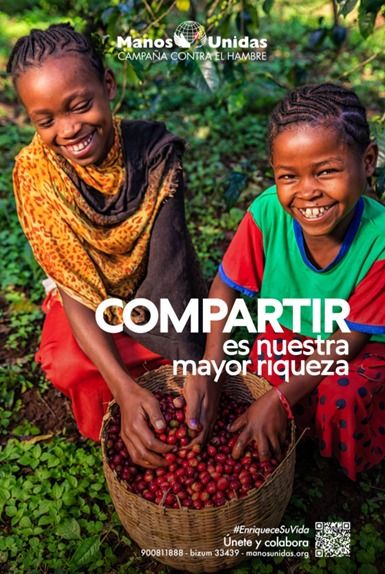 Manos Unidas 2025. COMPARTIR es nuestra mayor riqueza